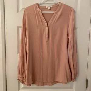 Rw&Co pink blouse
